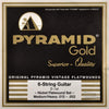 Pyramid Gold Flatwound Medium / Heavy Electric Guitar Strings 12-52 Accessories / Strings / Guitar Strings