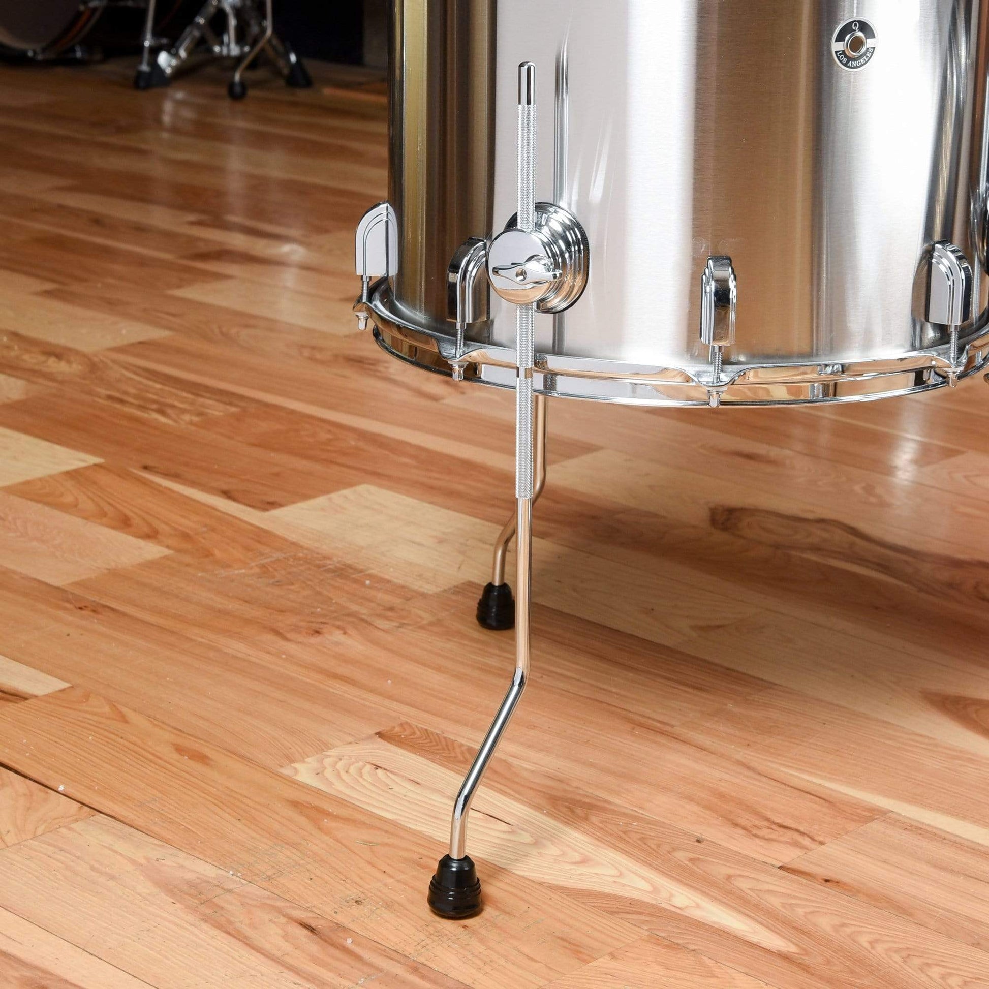 Q Drum Co. 13/16/24 3pc. Brushed Stainless Steel Drum Kit Drums and Percussion / Acoustic Drums / Full Acoustic Kits