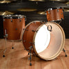 Q Drum Co. 13/16/24 3pc. Mahogany/Poplar/Mahogany Concert Tom Drum Kit Natural Satin Drums and Percussion / Acoustic Drums / Full Acoustic Kits