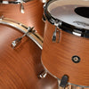 Q Drum Co. 13/16/24 3pc. Mahogany/Poplar/Mahogany Concert Tom Drum Kit Natural Satin Drums and Percussion / Acoustic Drums / Full Acoustic Kits