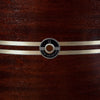 Q Drum Co. 13/16/24 3pc. Mahogany/Poplar/Mahogany Drum Kit Brown Satin w/Brushed Brass Inlays & Matching Wood Hoops Drums and Percussion / Acoustic Drums / Full Acoustic Kits