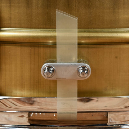 Q Drum Co. 5,5x14 Gentelmens Brass Snare Drum Drums and Percussion / Acoustic Drums / Snare