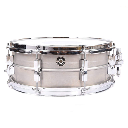 Q Drum Co. 5.5x14 Gentlemen's Raw Aluminum Snare Drum Drums and Percussion / Acoustic Drums / Snare