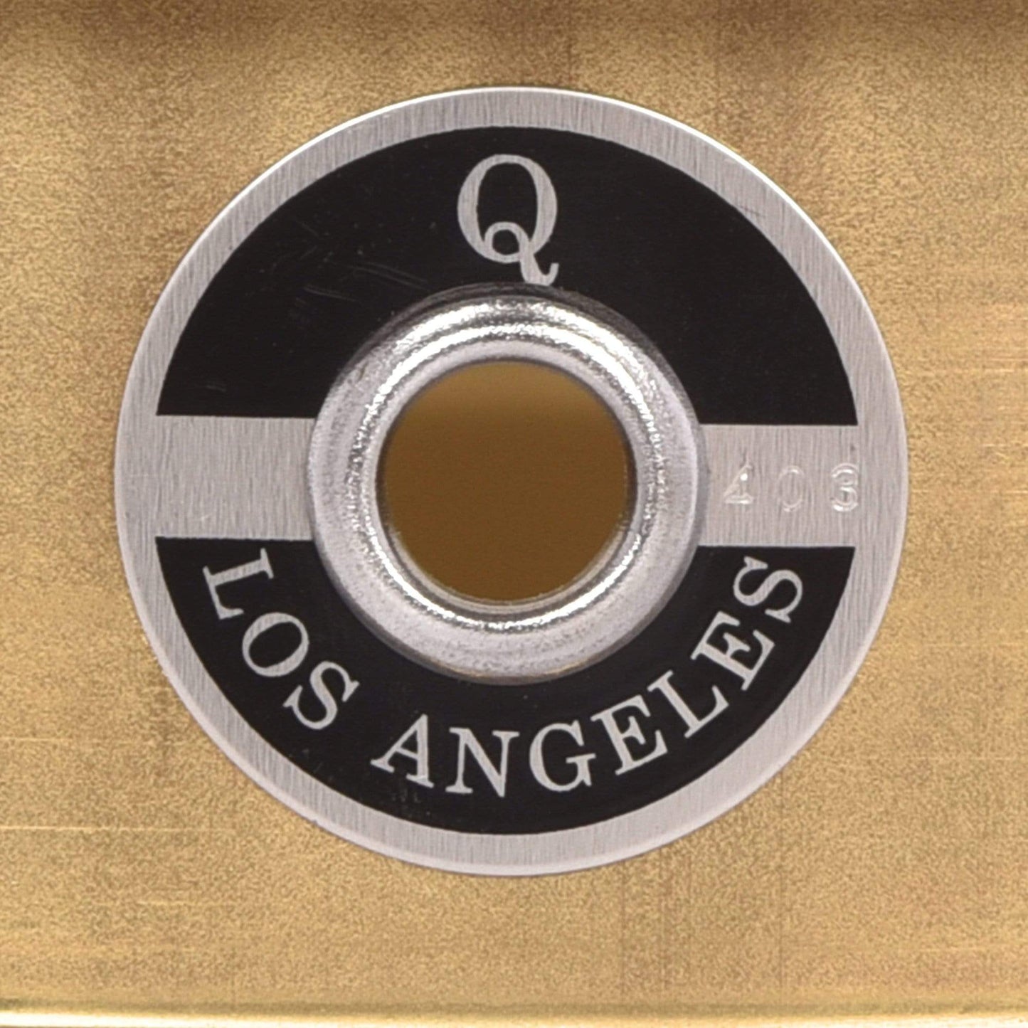 Q Drum Co. 5.5x14 Gentlemen's Raw Brass Snare Drum Drums and Percussion / Acoustic Drums / Snare