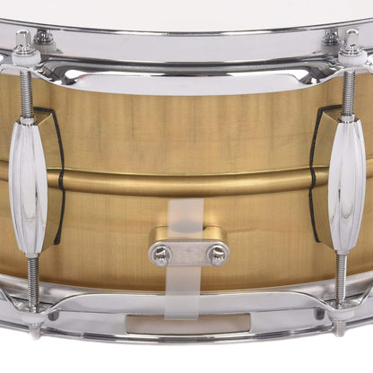 Q Drum Co. 5.5x14 Gentlemen's Raw Brass Snare Drum Drums and Percussion / Acoustic Drums / Snare