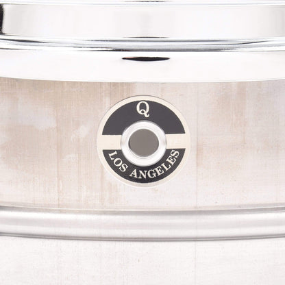 Q Drum Co. 5.5x14 Gentlemen's Raw Steel Snare Drum Drums and Percussion / Acoustic Drums / Snare