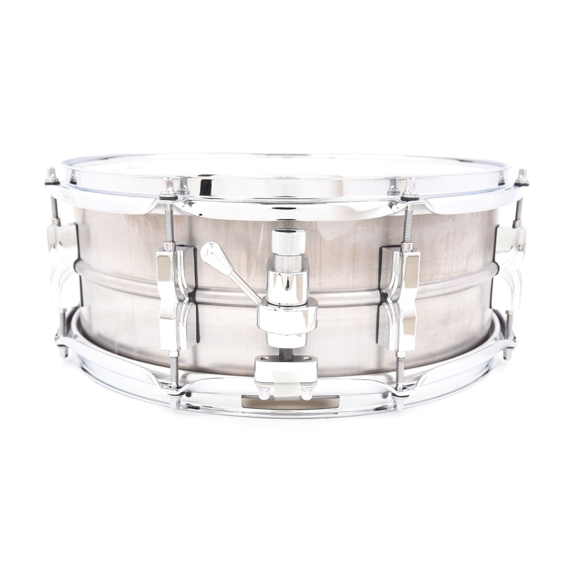 Q Drum Co. 5.5x14 Gentlemen's Raw Steel Snare Drum Drums and Percussion / Acoustic Drums / Snare