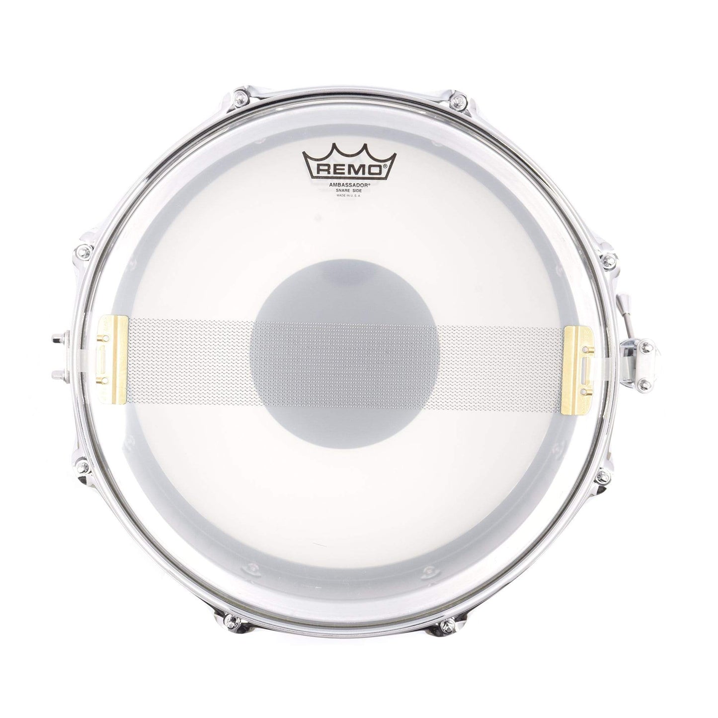 Q Drum Co. 5.5x14 Gentlemen's Raw Steel Snare Drum Drums and Percussion / Acoustic Drums / Snare