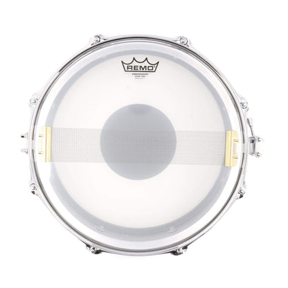 Q Drum Co. 5.5x14 Gentlemen's Raw Steel Snare Drum Drums and Percussion / Acoustic Drums / Snare