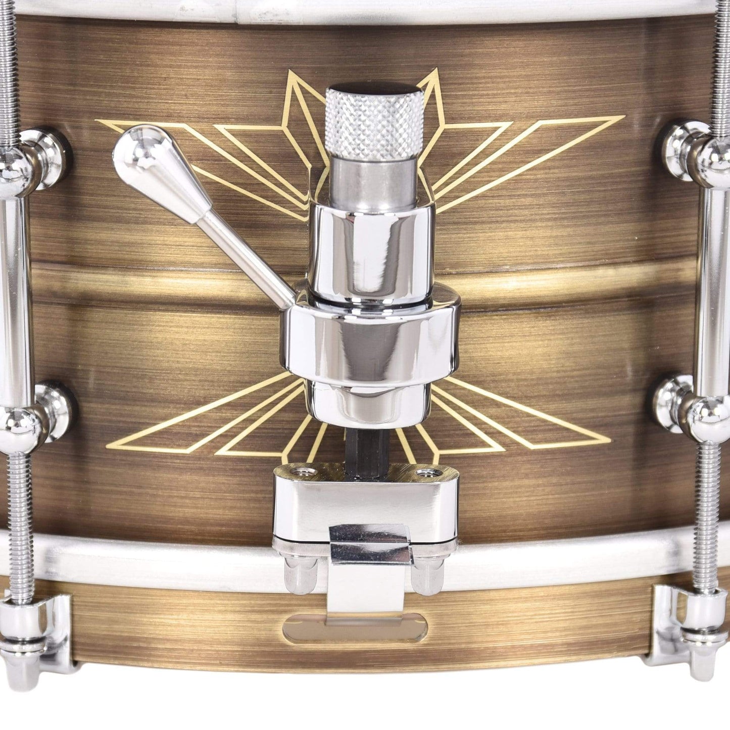 Q Drum Co. 6x14 Grand Union Brass Snare Drum Drums and Percussion / Acoustic Drums / Snare