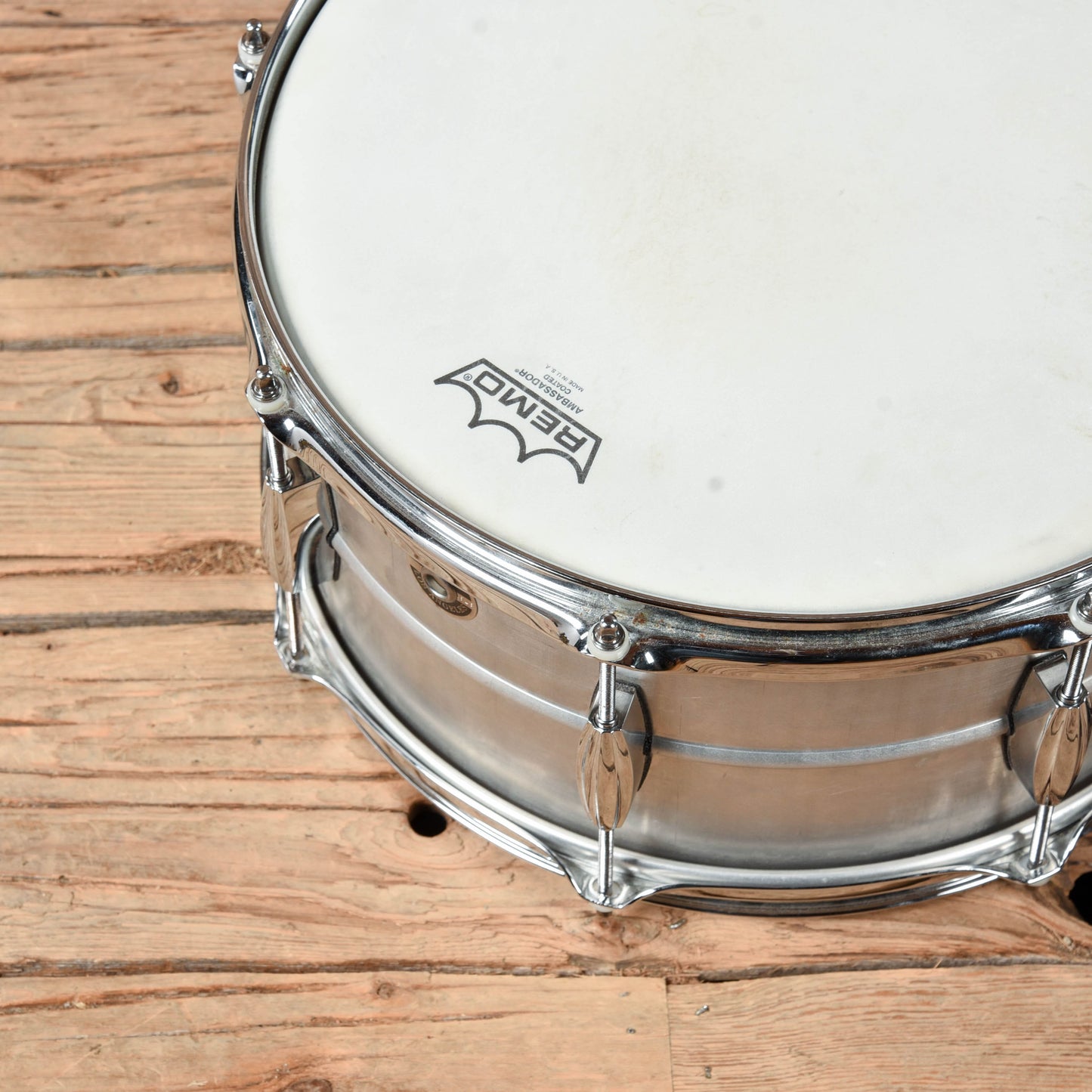 Q Drum Co. 7x14 Gentelmens Aluminum Snare Drum Drums and Percussion / Acoustic Drums / Snare