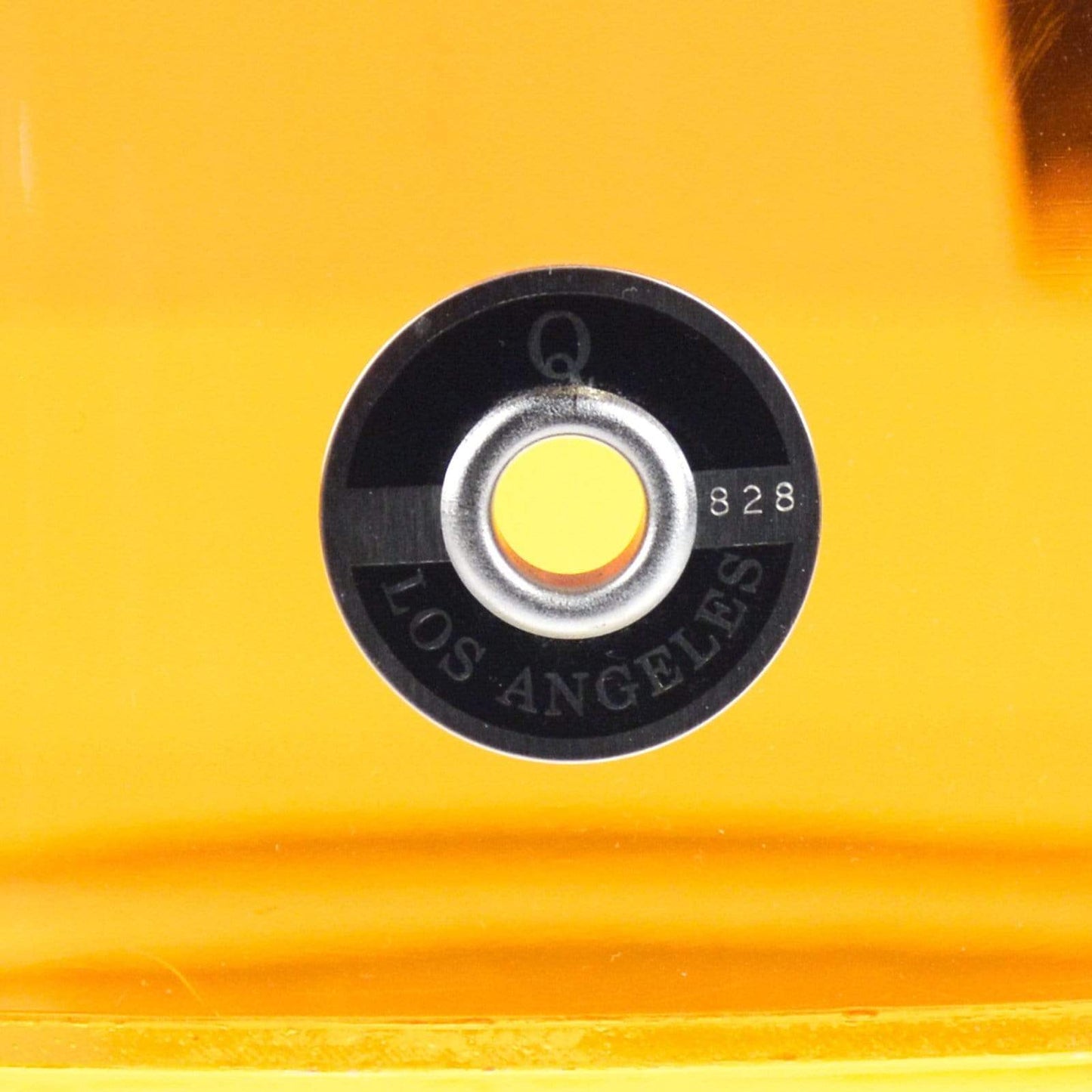 Q Drum Co. 8x14 Tri-Band Acrylic Snare Drum Tequila Sunrise Drums and Percussion / Acoustic Drums / Snare