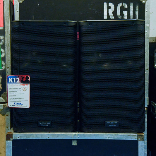 QSC K12 Powered Speaker Pair