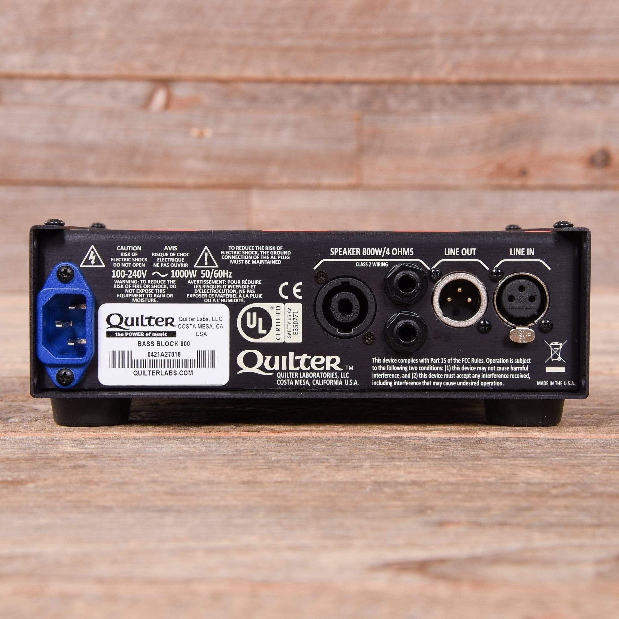 Quilter Labs Bass Block 800 Head Amps / Bass Heads