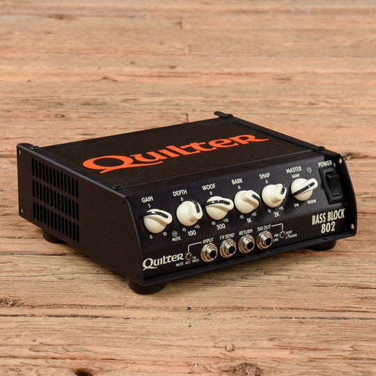 Quilter Labs Bass Block 802 800-Watt Bass Amp Head Amps / Bass Heads