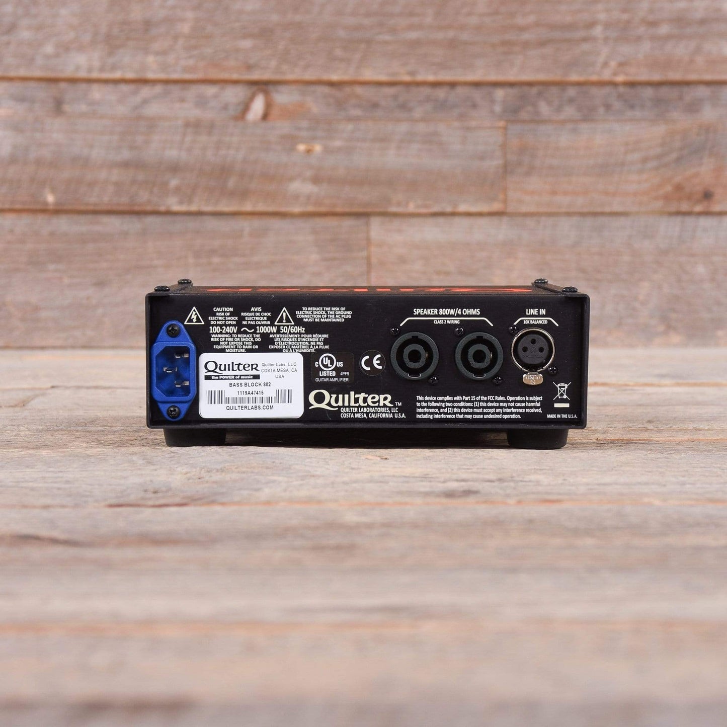 Quilter Labs Bass Block 802 Bass Amp Head Amps / Bass Heads