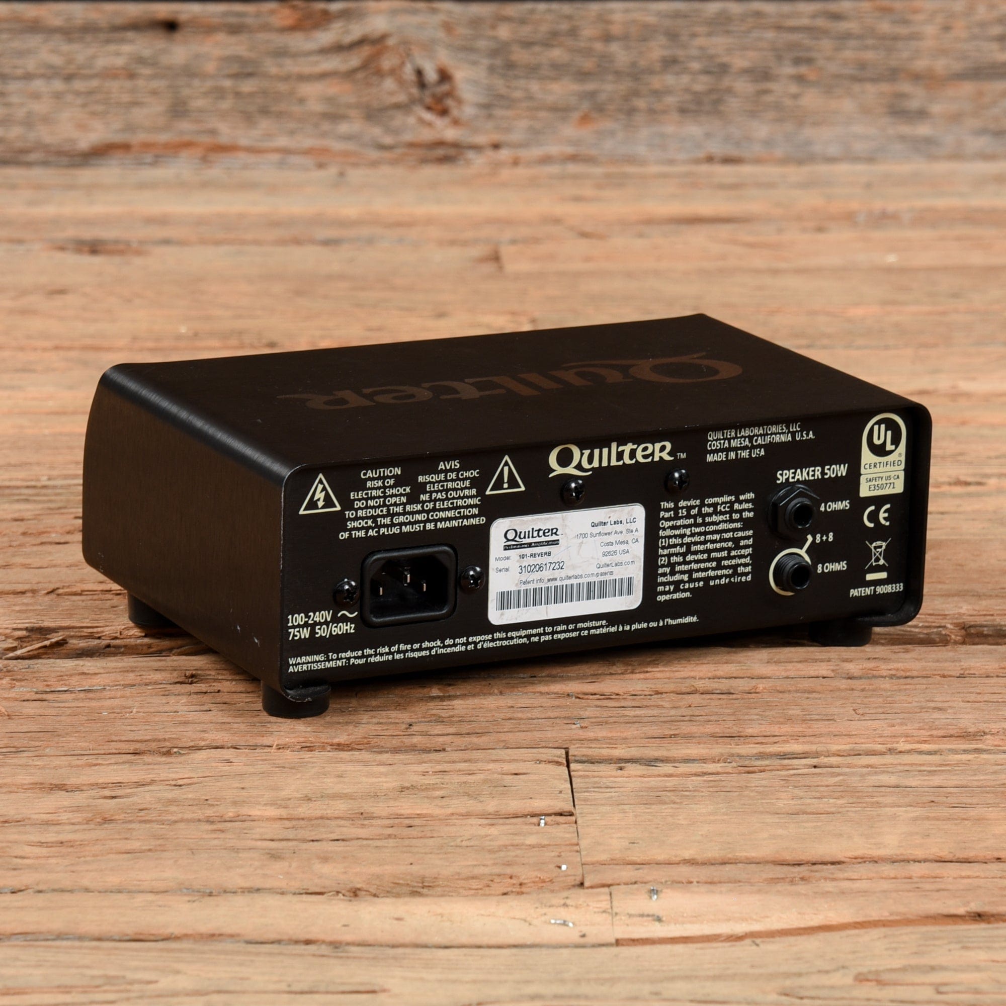 Quilter Labs 101 Mini Reverb 50-Watt Guitar Head Amps / Guitar Cabinets