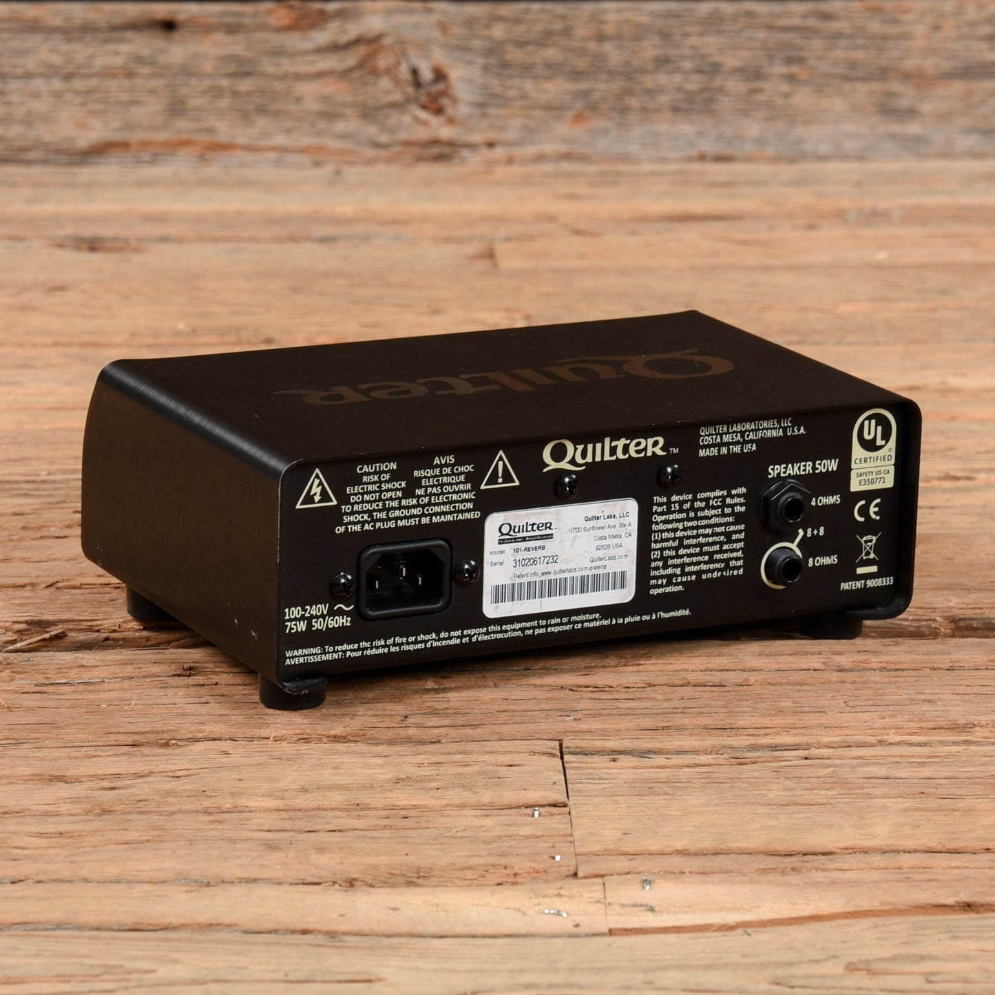 Quilter Labs 101 Mini Reverb 50-Watt Guitar Head Amps / Guitar Cabinets