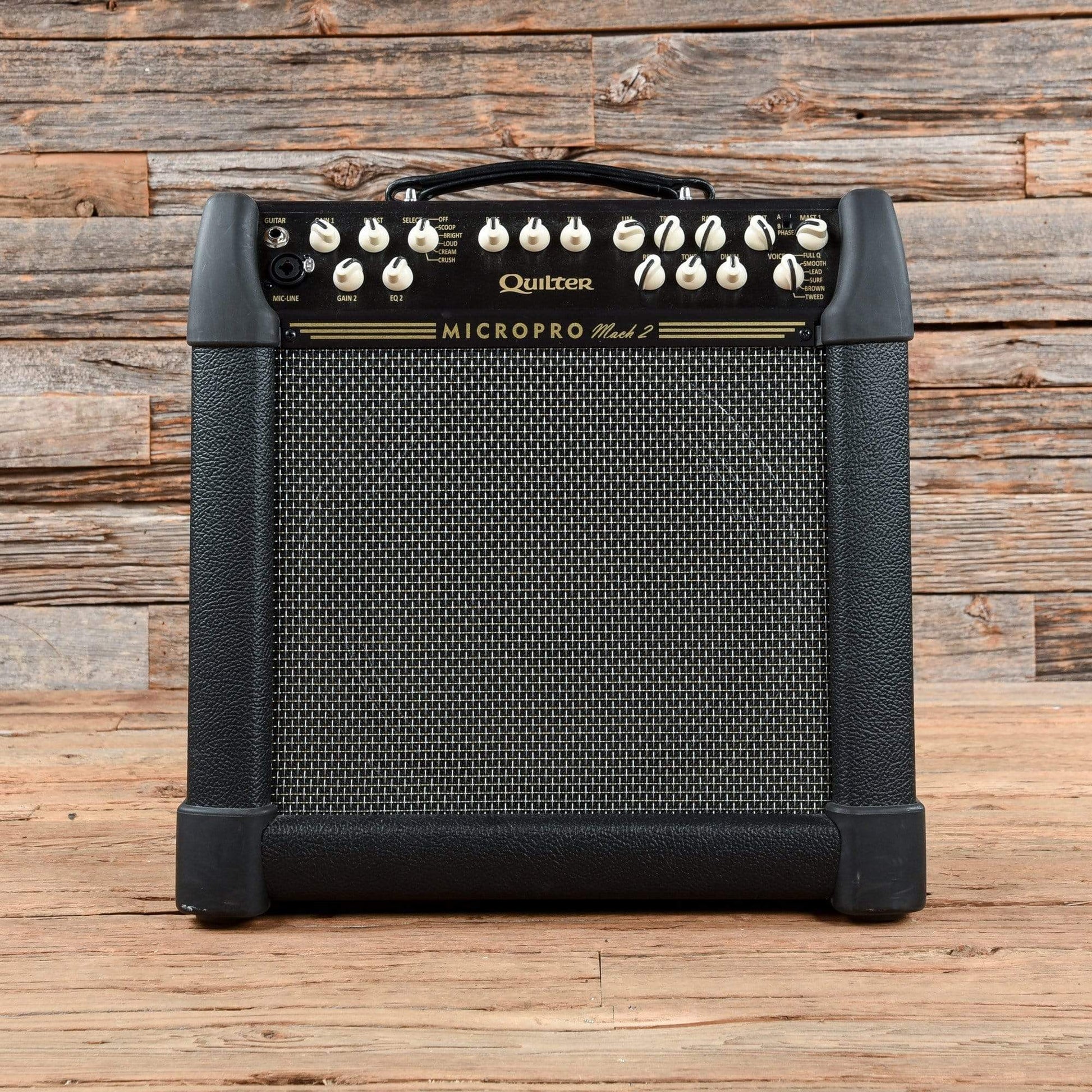 Quilter Labs MicroPro Mach 2 1x12 Combo w/Footswitch Black Amps / Guitar Combos