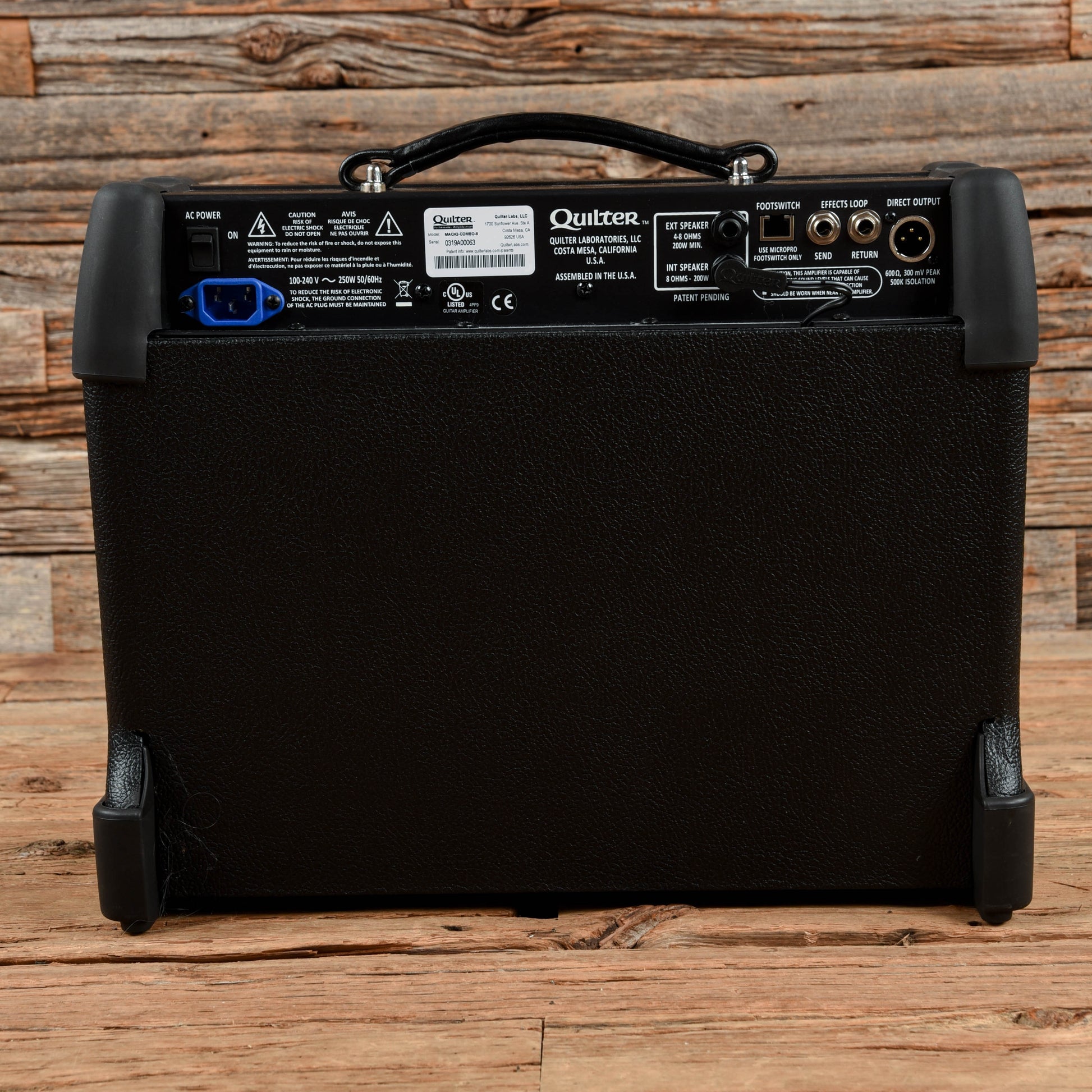 Quilter Labs MicroPro Mach 2 8" 200-watt Combo Amp Amps / Guitar Combos