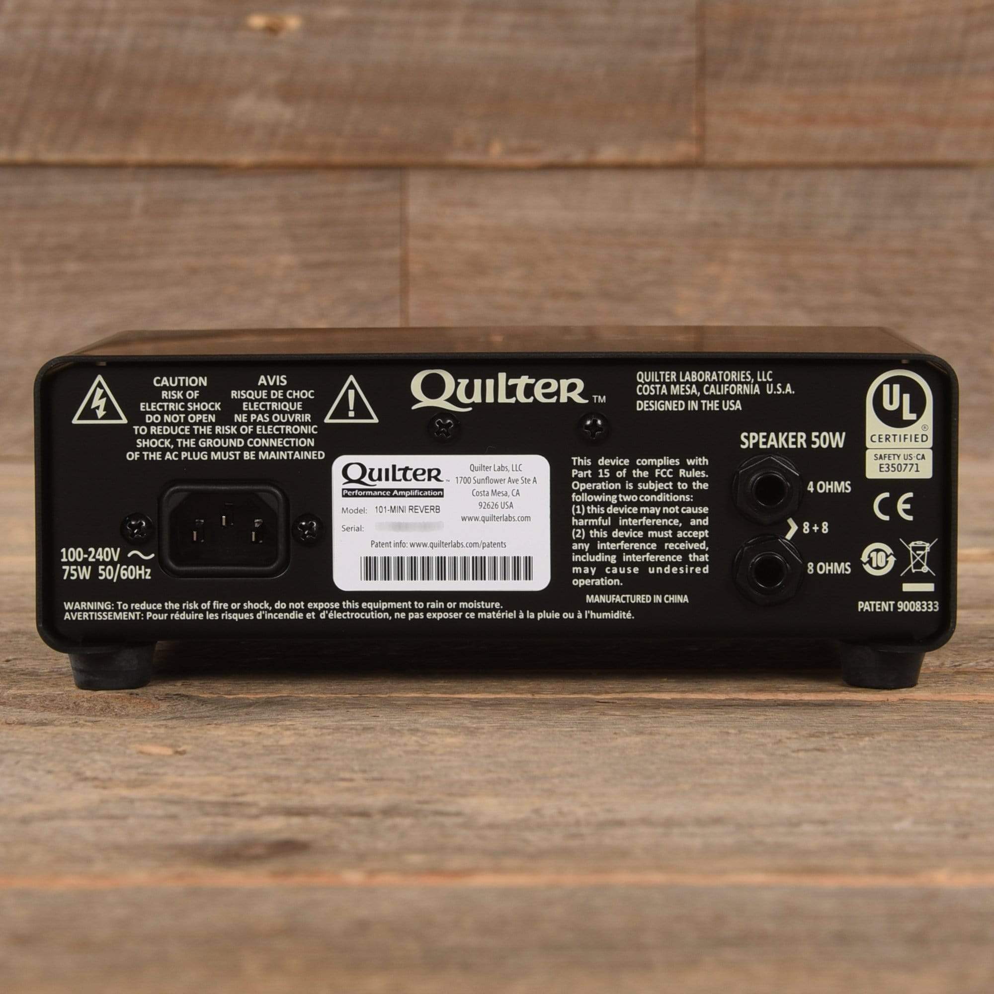 Quilter Labs 101 Mini Reverb Head – Chicago Music Exchange