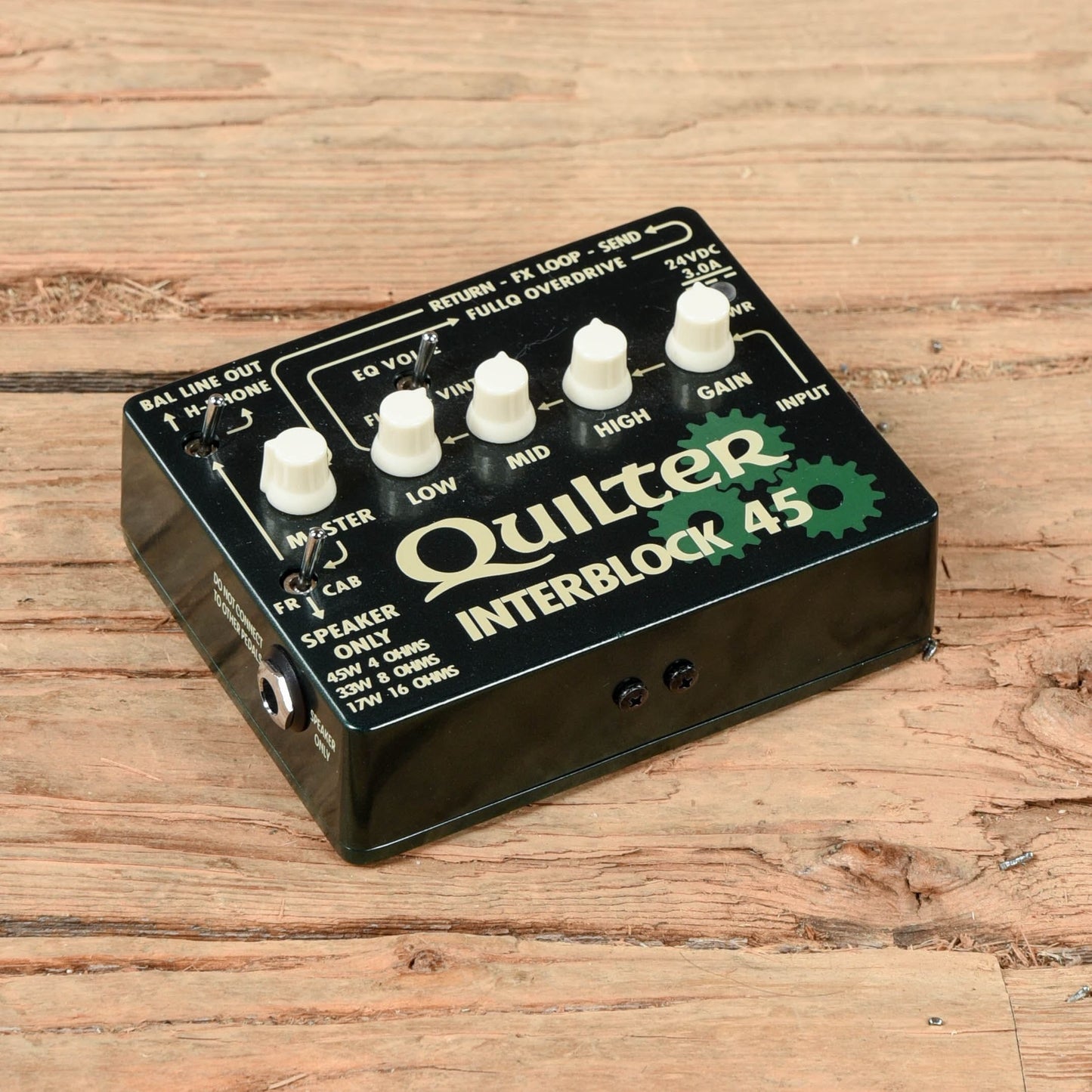 Quilter Labs Interblock 45 45-Watt Guitar Head Pedal Effects and Pedals / Amp Modeling