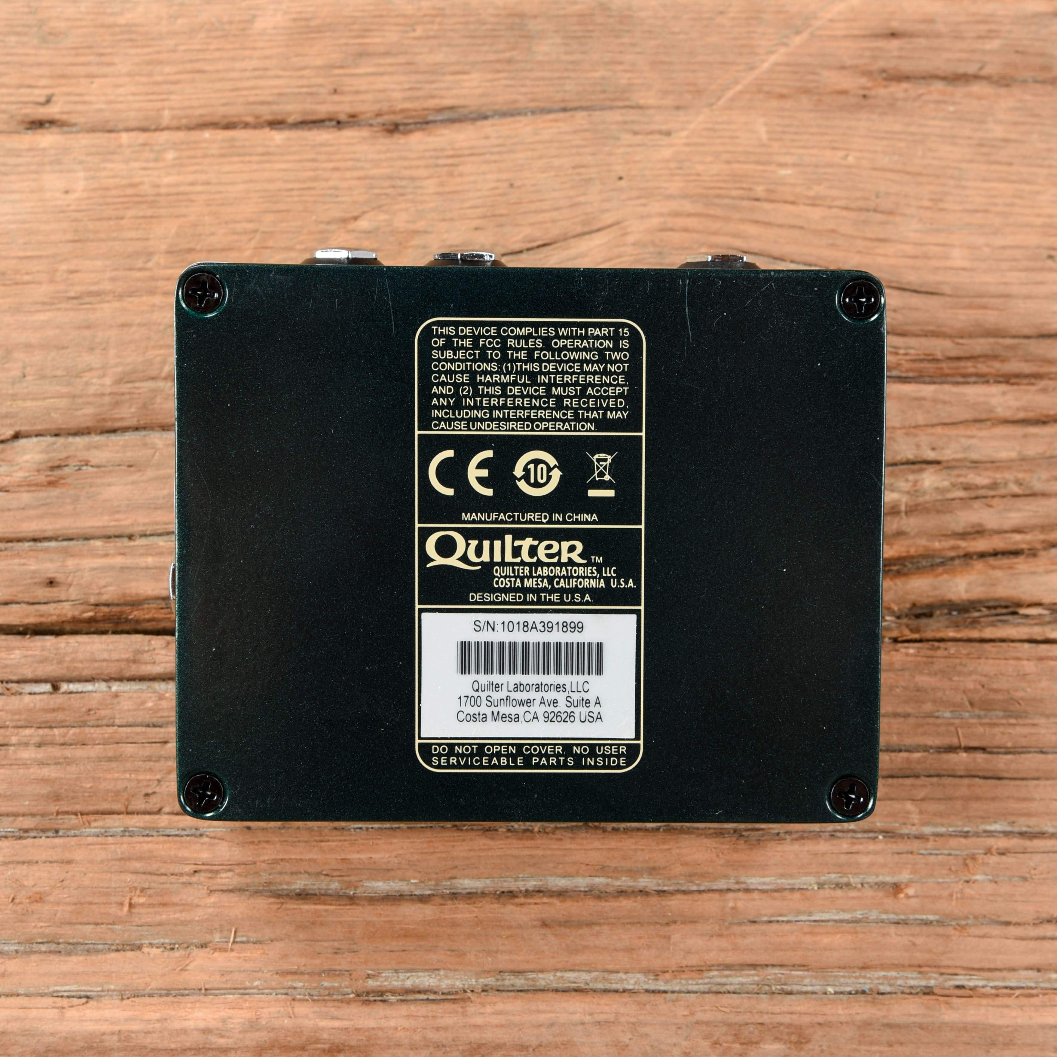 Quilter Labs InterBlock 45 45-Watt Guitar Head Pedal Effects and Pedals / Controllers, Volume and Expression