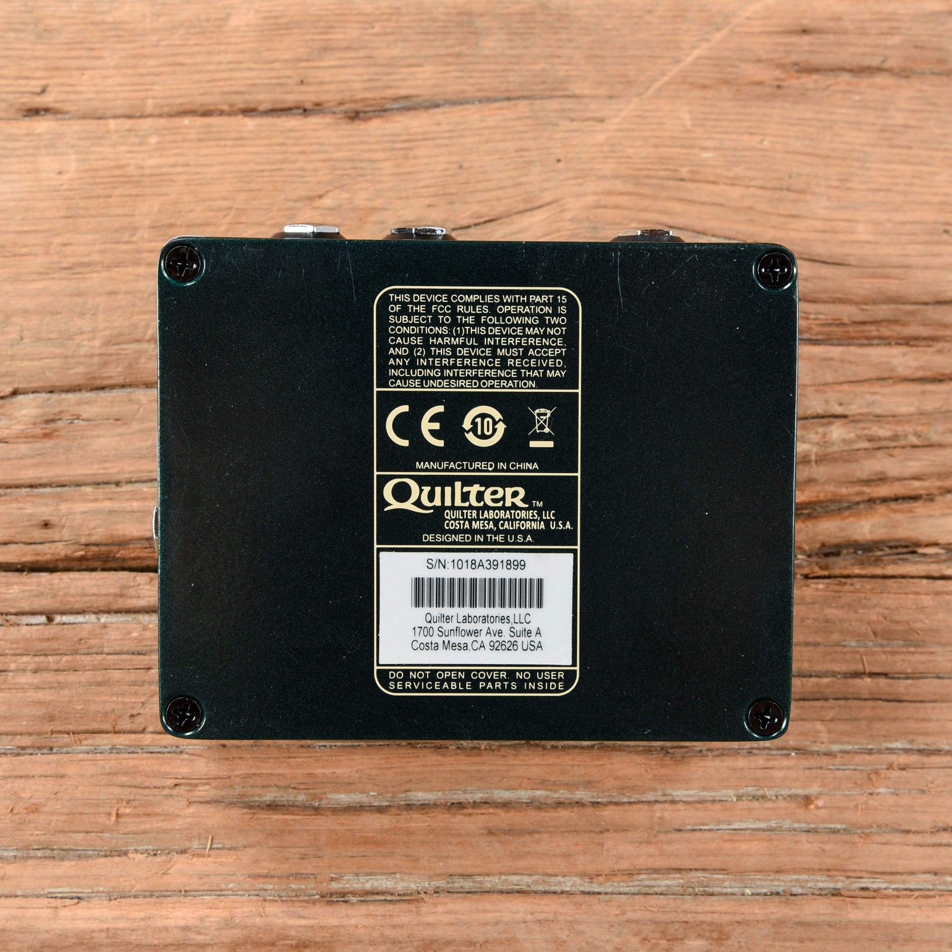 Quilter Labs InterBlock 45 45-Watt Guitar Head Pedal Effects and Pedals / Controllers, Volume and Expression