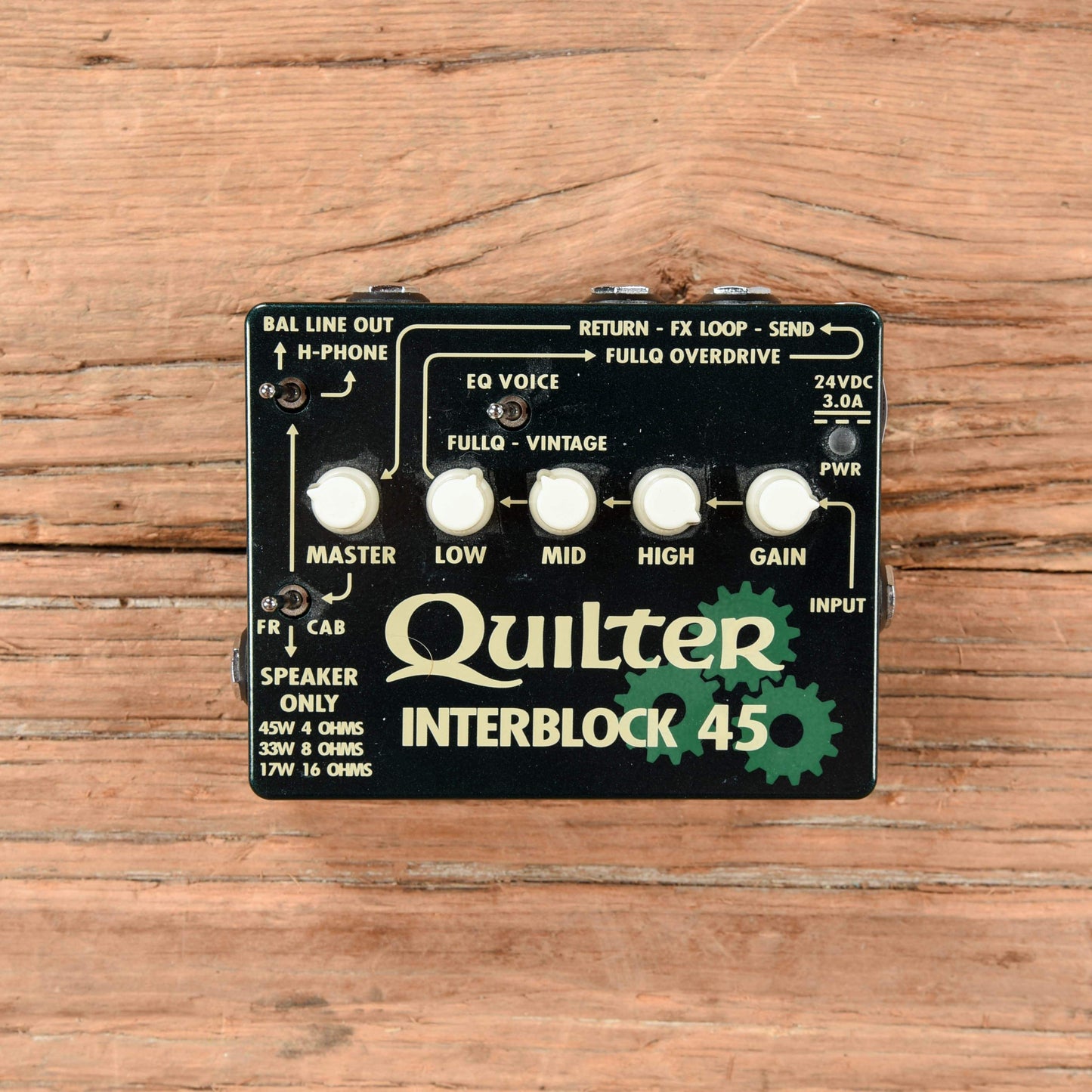 Quilter Labs InterBlock 45 45-Watt Guitar Head Pedal Effects and Pedals / Controllers, Volume and Expression