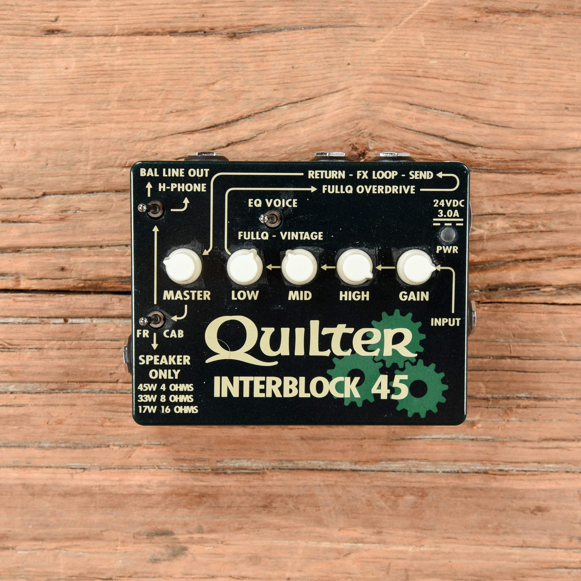 Quilter Labs InterBlock 45 45-Watt Guitar Head Pedal Effects and Pedals / Controllers, Volume and Expression