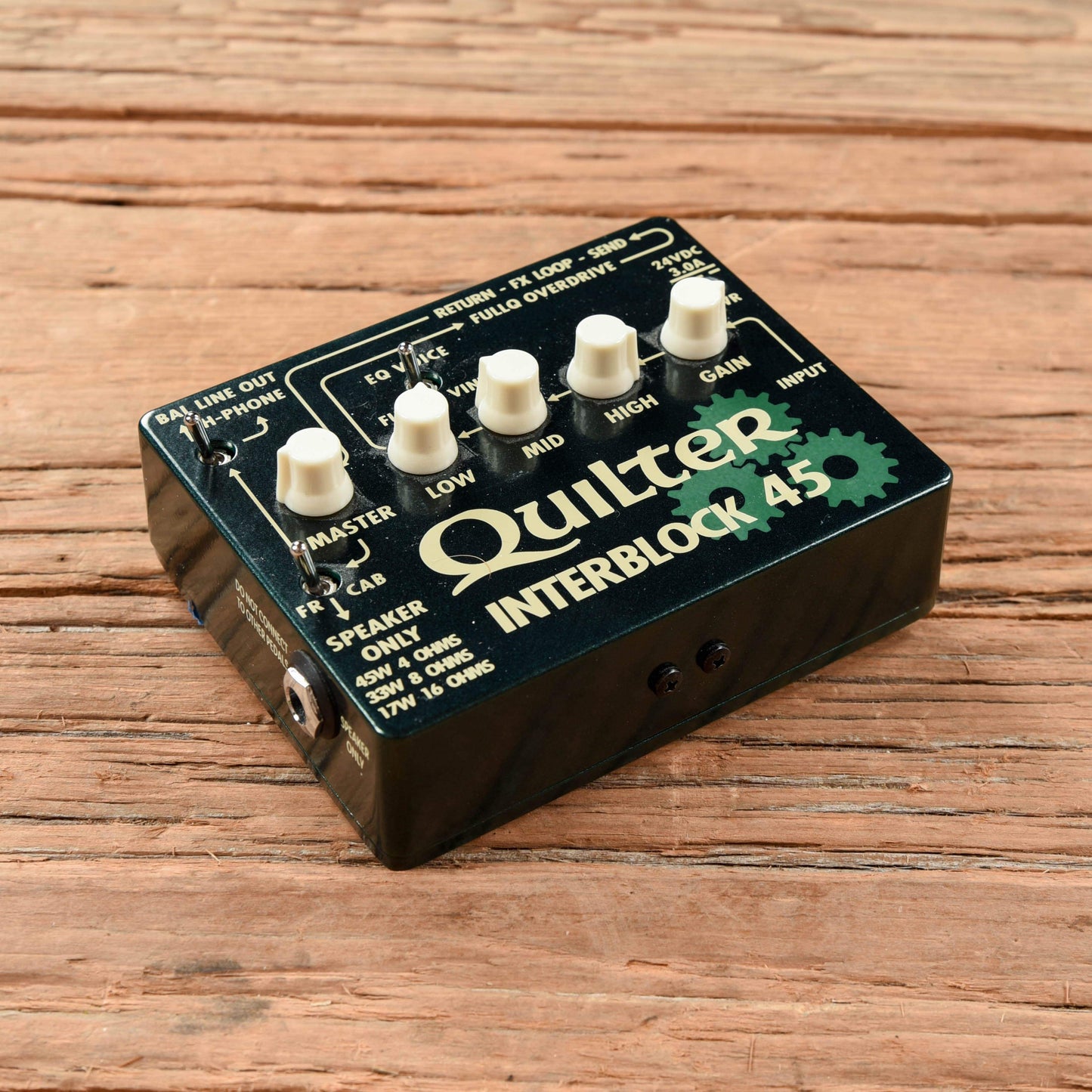 Quilter Labs InterBlock 45 45-Watt Guitar Head Pedal Effects and Pedals / Controllers, Volume and Expression