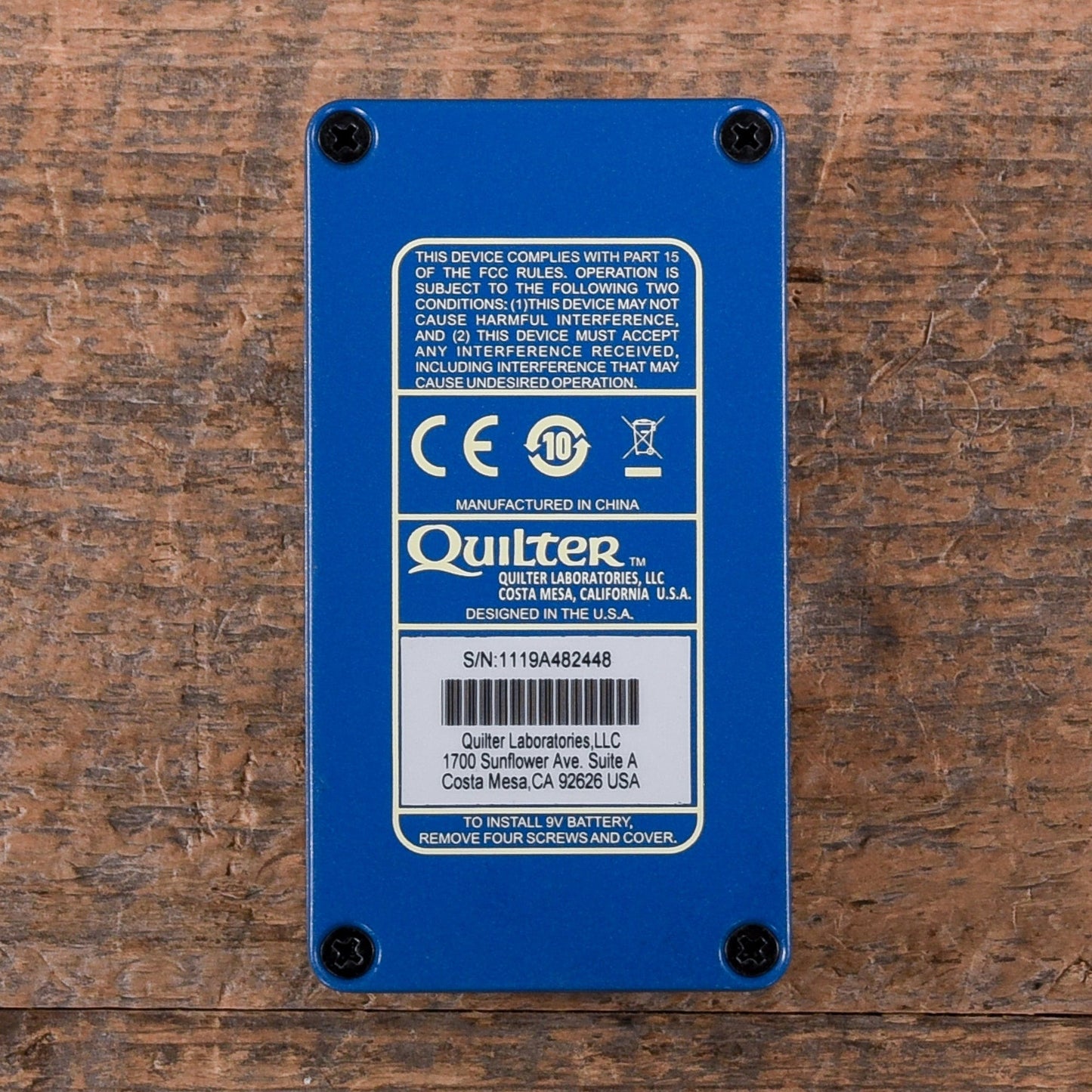 Quilter Labs Phantom Block Electric Guitar Interface Pro Audio / Interfaces