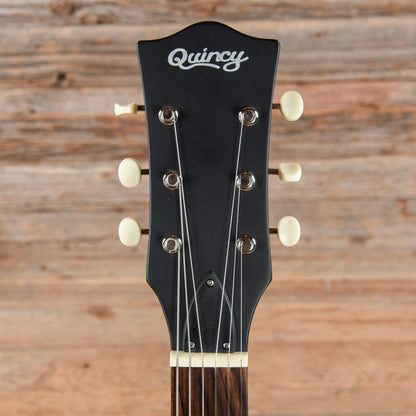 Quincy Doublecut Electric Green Electric Guitars / Solid Body