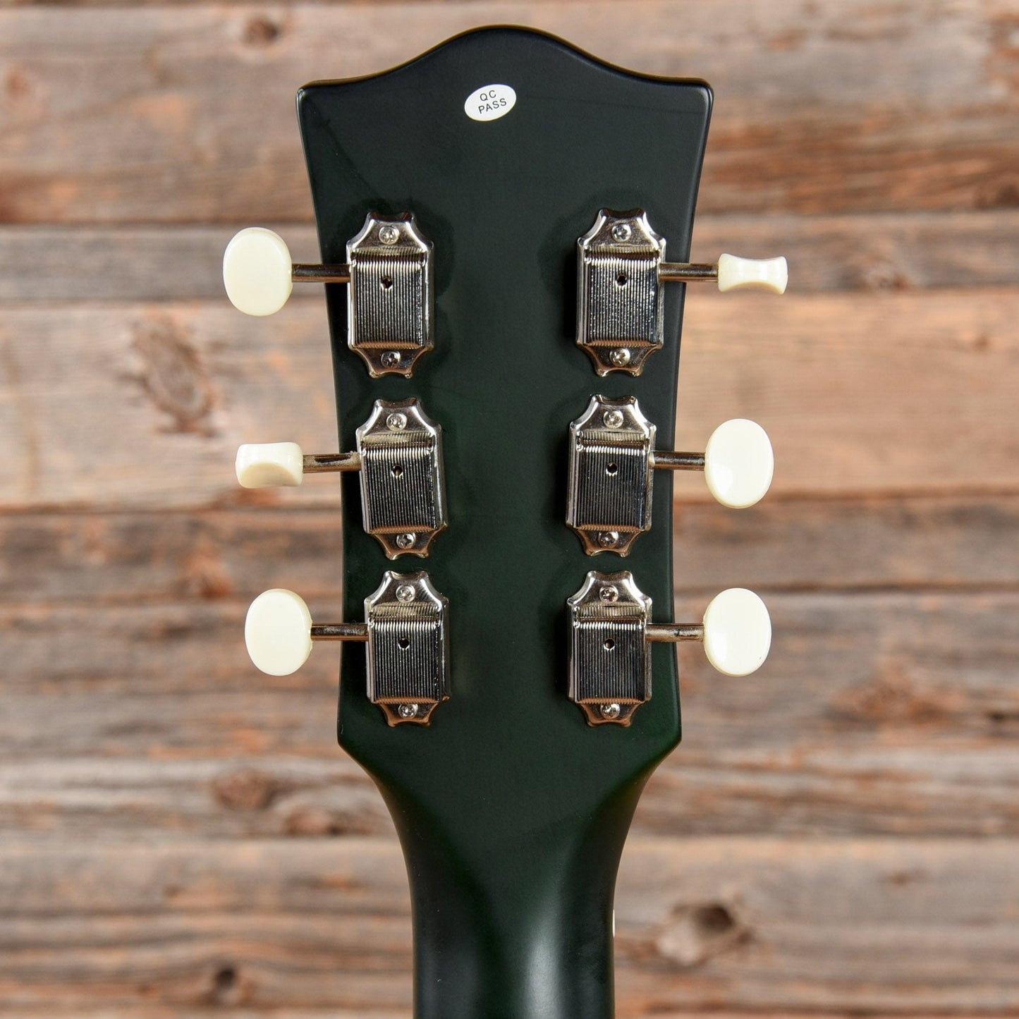 Quincy Doublecut Electric Green Electric Guitars / Solid Body