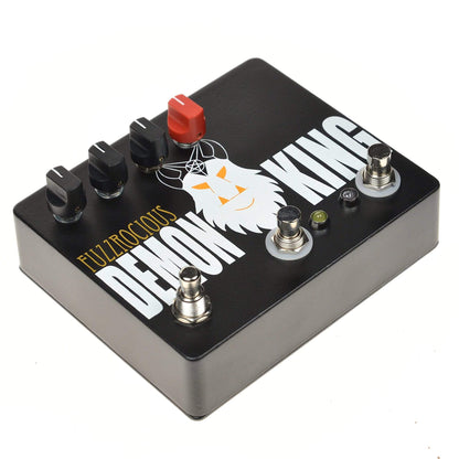 Fuzzrociousn King Med/High Overdrive w/Momentary Feedback Black/Orange Effects and Pedals / Distortion
