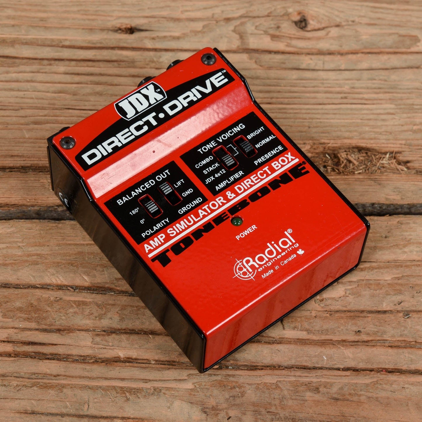 Radial JDX Direct-Drive Analog Amp Simulator Effects and Pedals / Amp Modeling