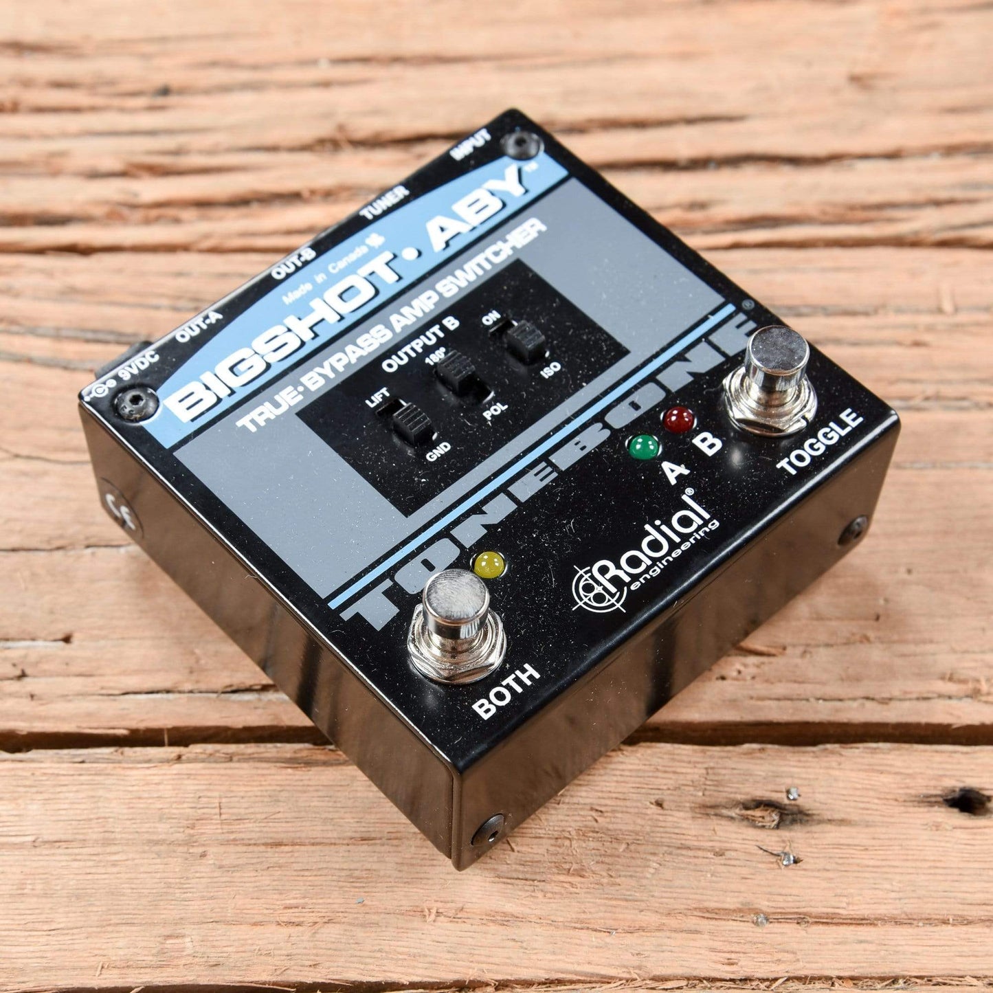 Radial Big Shot ABY Amplifier Switcher V2 Effects and Pedals / Controllers, Volume and Expression