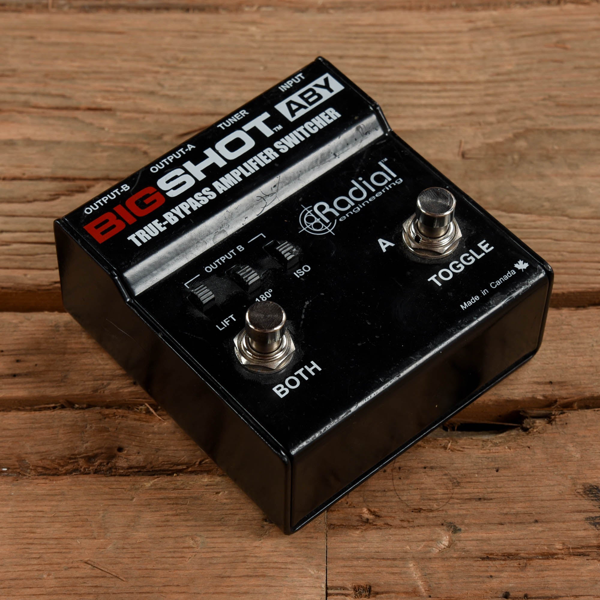 Radial Big Shot ABY Effects and Pedals / Controllers, Volume and Expression