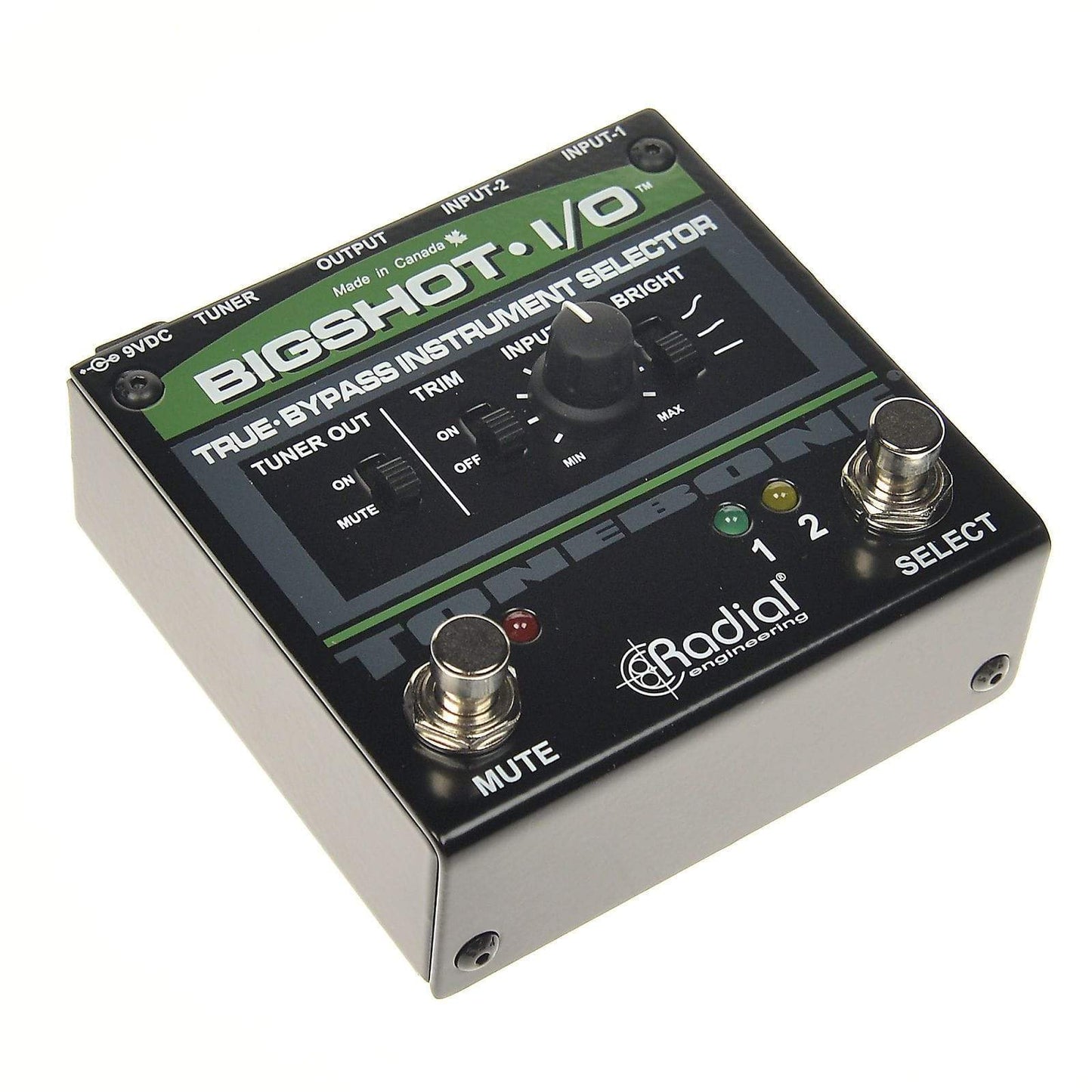Radial Big Shot I/O Instrument Selector V2 Effects and Pedals / Controllers, Volume and Expression