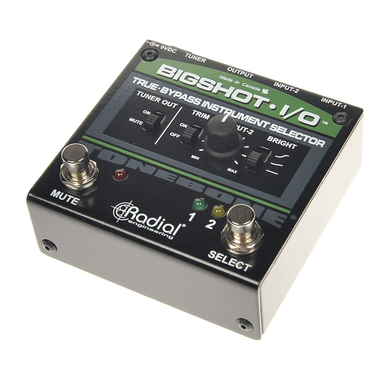 Radial Big Shot I/O Instrument Selector V2 Effects and Pedals / Controllers, Volume and Expression