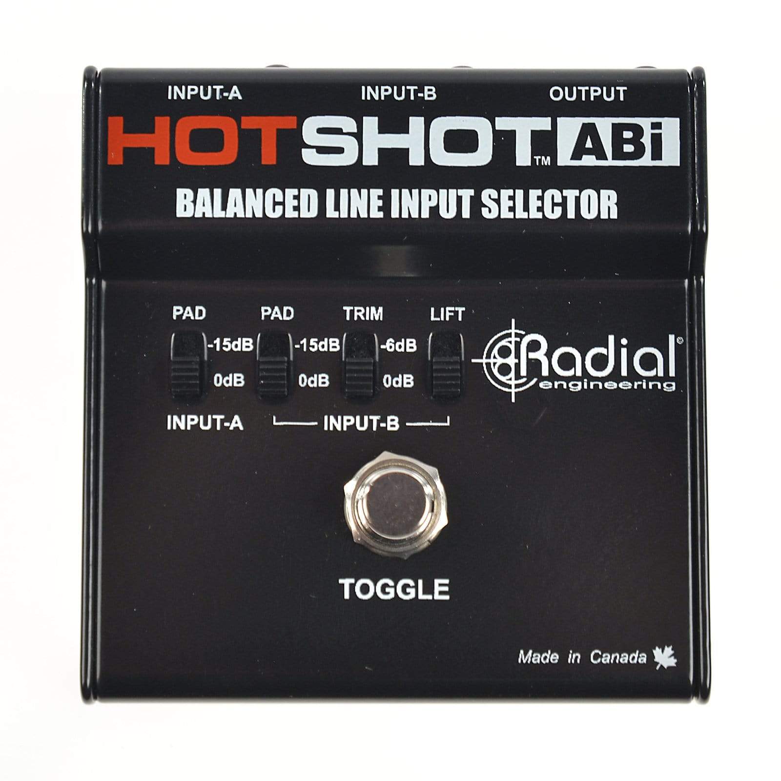 Radial HotShot ABi Footswitch Effects and Pedals / Controllers, Volume and Expression