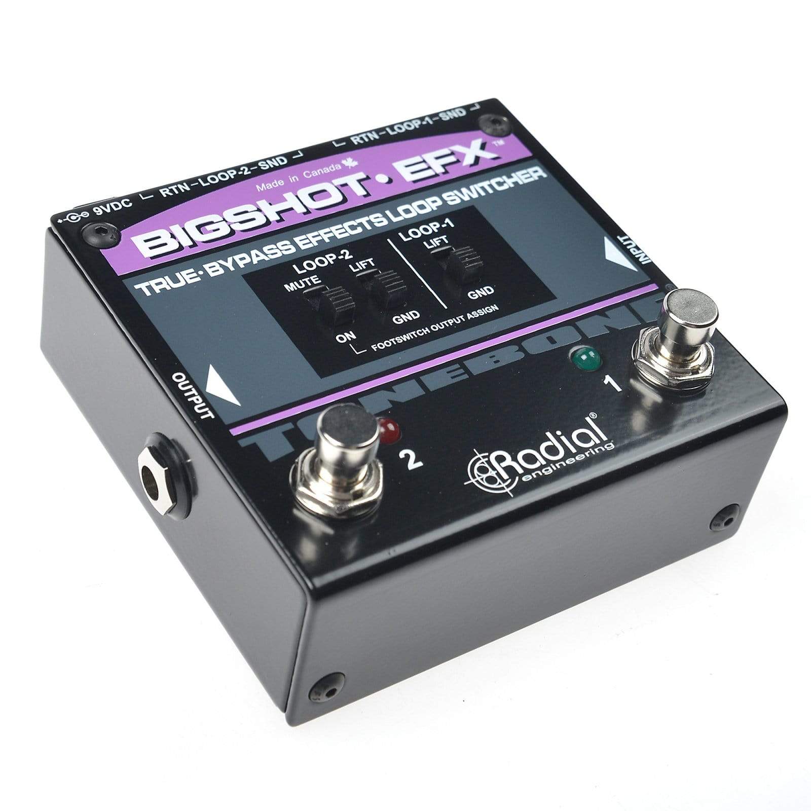 Radial Big Shot EFX True-Bypass Effects Loop V2 Effects and Pedals / Loop Pedals and Samplers