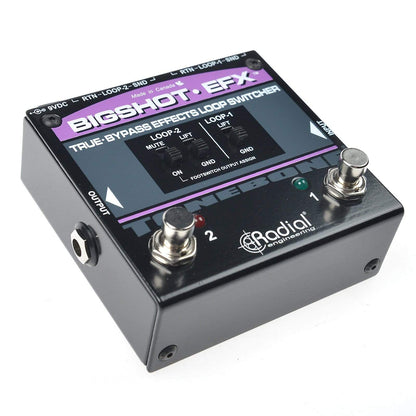Radial Big Shot EFX True-Bypass Effects Loop V2 Effects and Pedals / Loop Pedals and Samplers