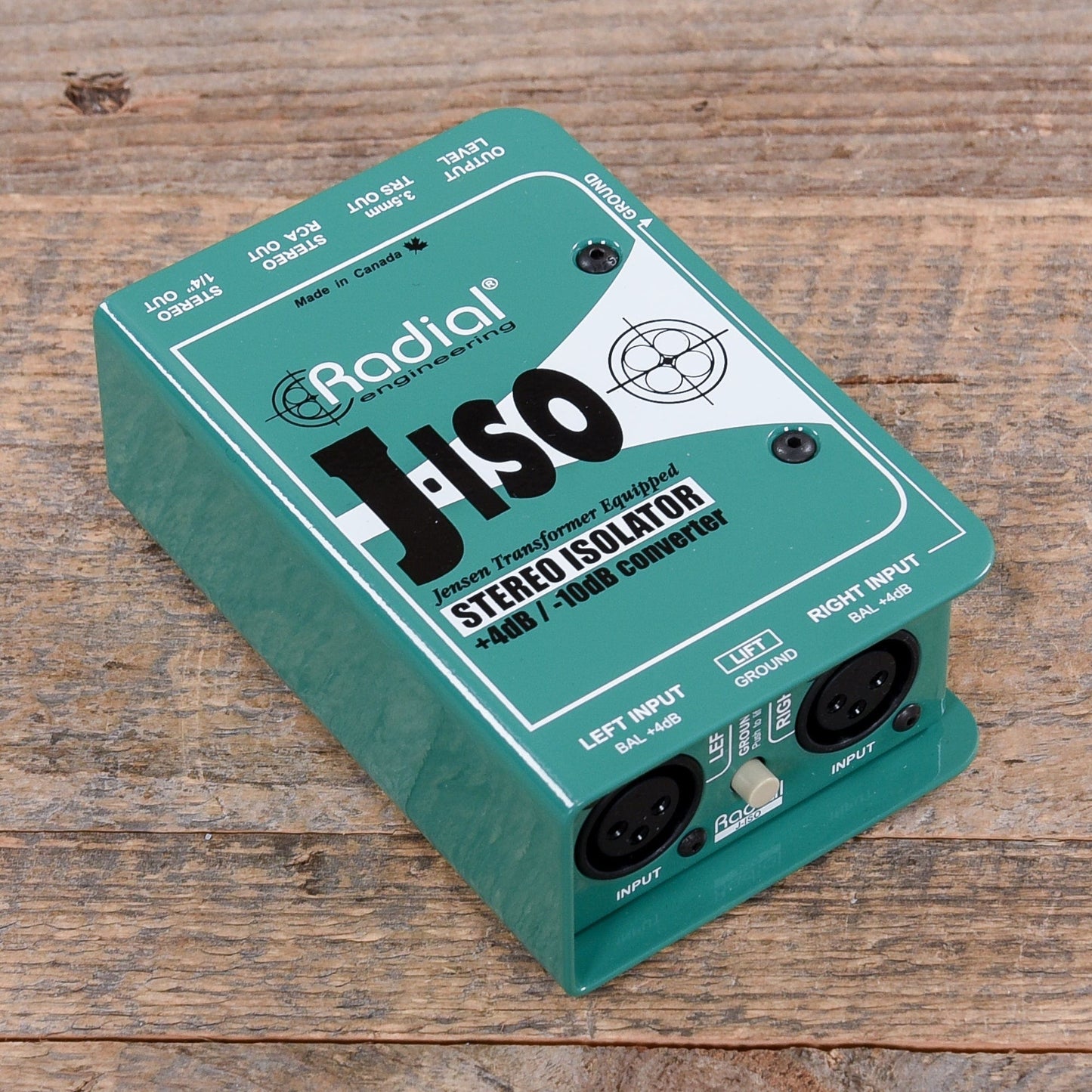 Radial J-ISO Stereo Isolator Pro Audio / DI Boxes