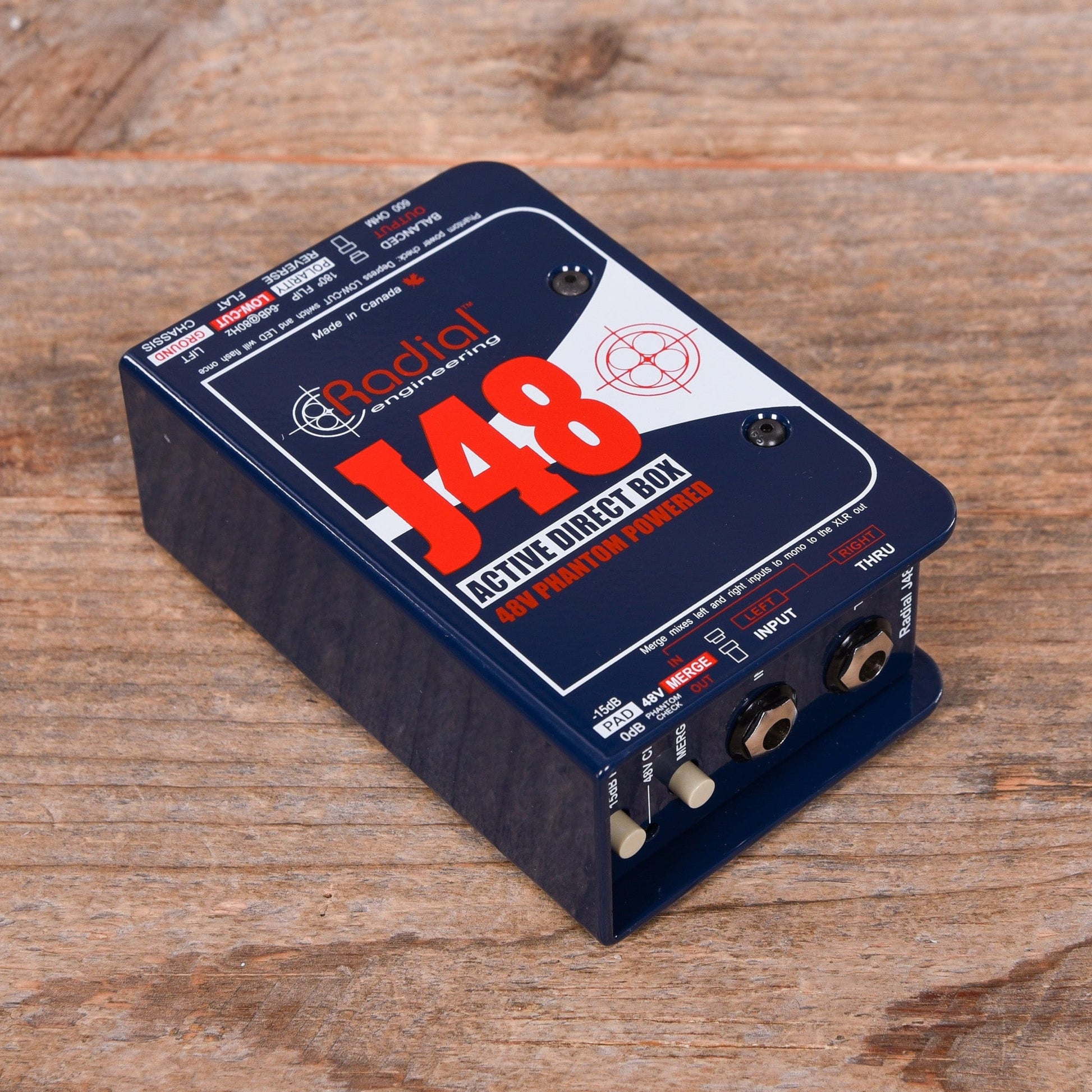 Radial J48 MK2 Active DI Box – Chicago Music Exchange