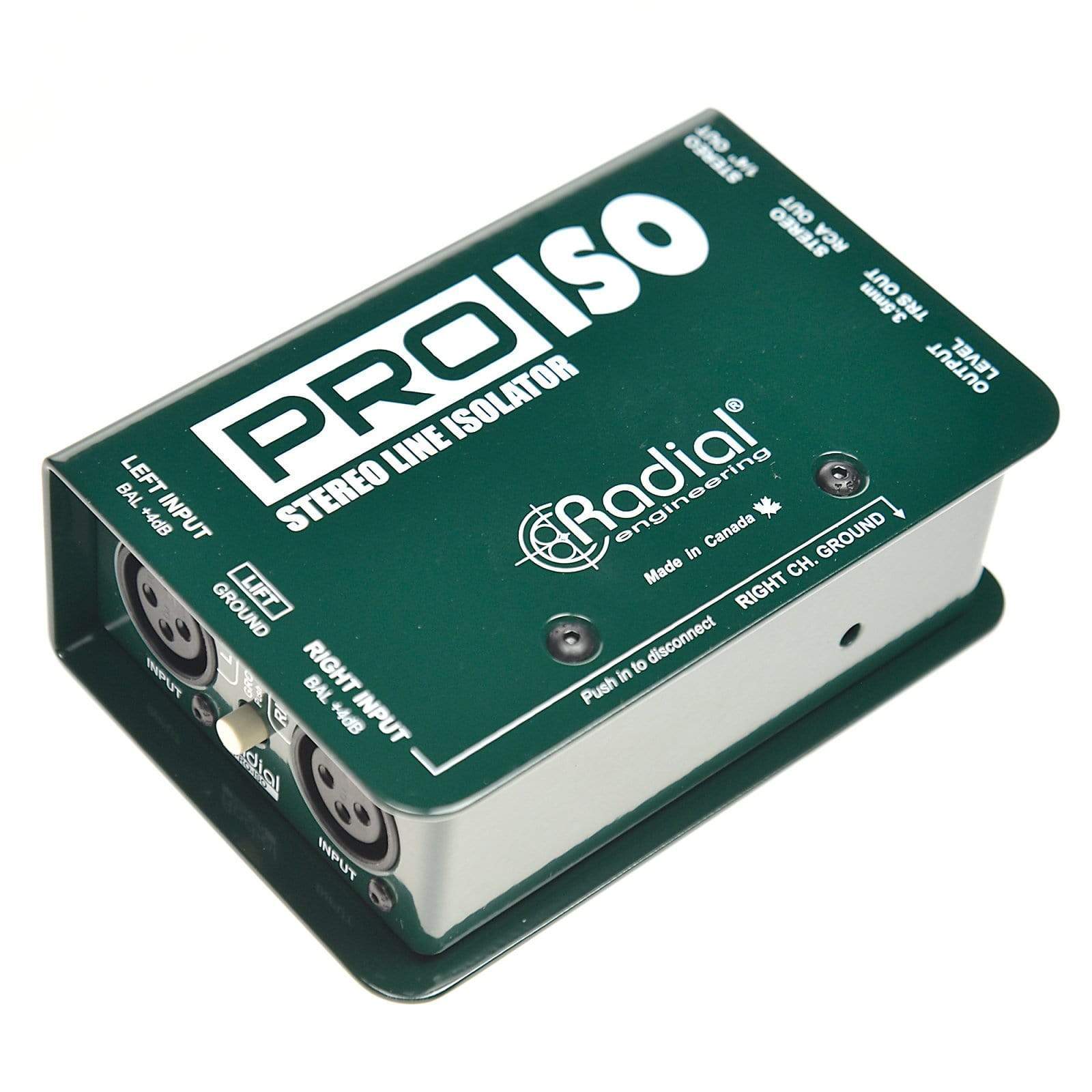 Radial PRO ISO Stereo Line Isolator – Chicago Music Exchange