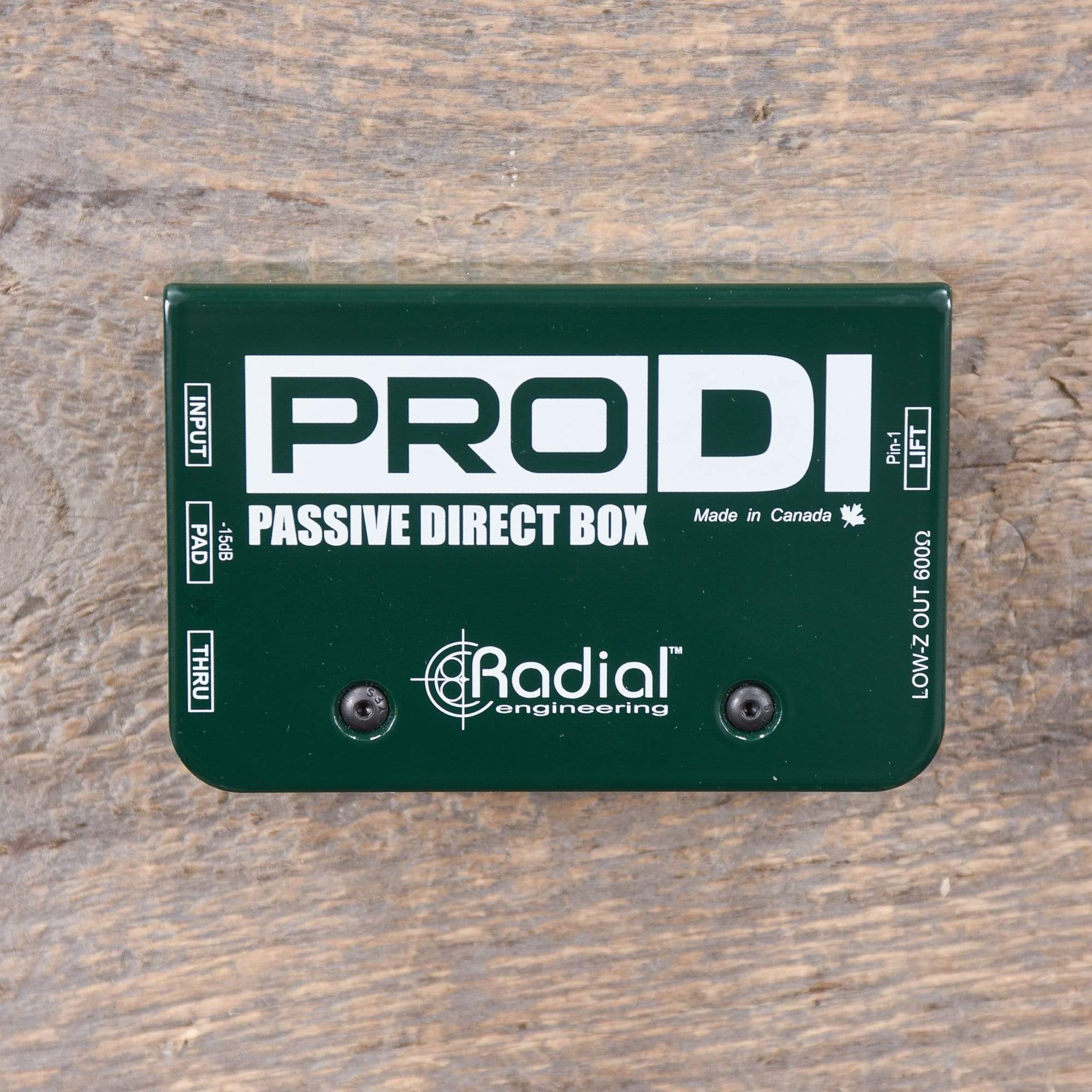 Poddi Direct Box Radial ProDI Passive Direct Box – Chicago Music Exchange