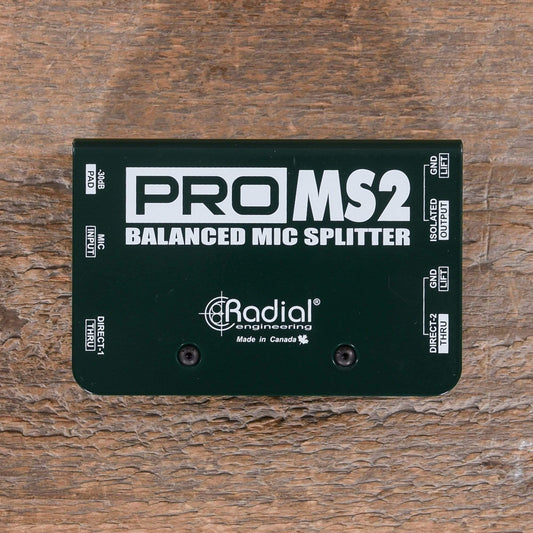 Radial ProMS2 Passive Microphone Splitter Pro Audio / DI Boxes