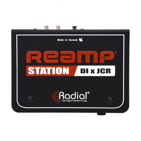 Radial Reamp Station Combo Active Direct Box & Reamp JCR Pro Audio / DI Boxes