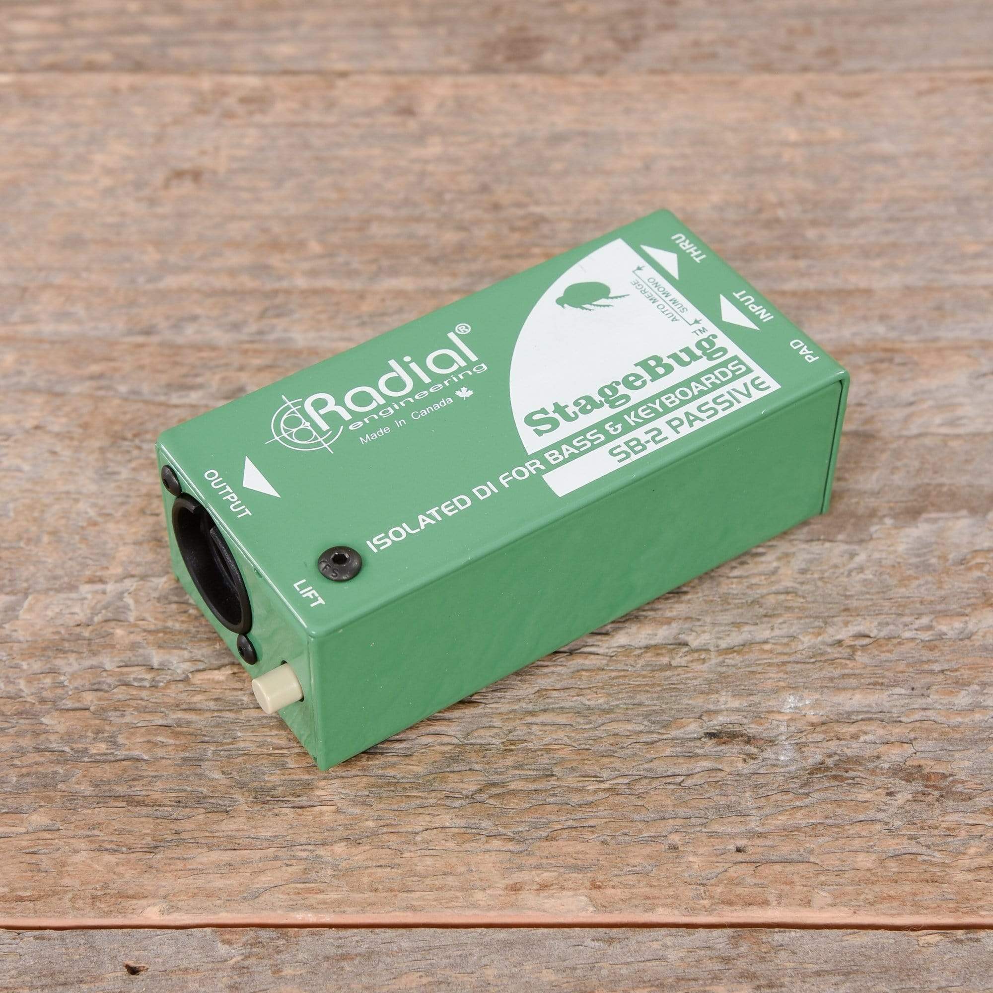 Radial StageBug SB2 Passive Direct Box for Bass & Keys Chicago Music